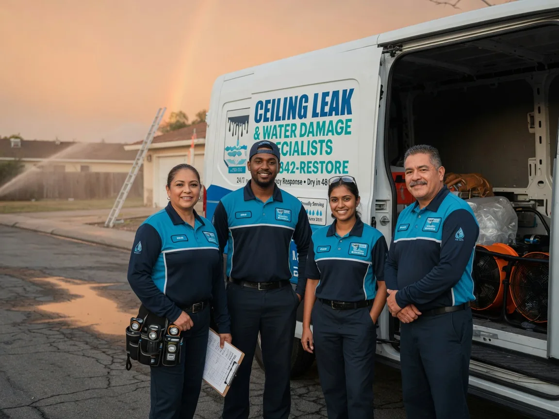 Ceiling Leak Cleanup company in Somerset, MA